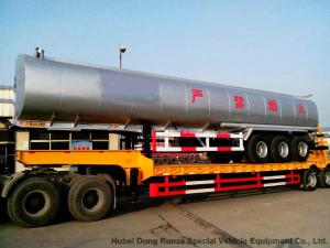 Wholesale Stainless Steel Edible Oil Tank Semi Trailer For Edible Oil Transport 33Kl - 47K Liter with Insulating Layer from china suppliers