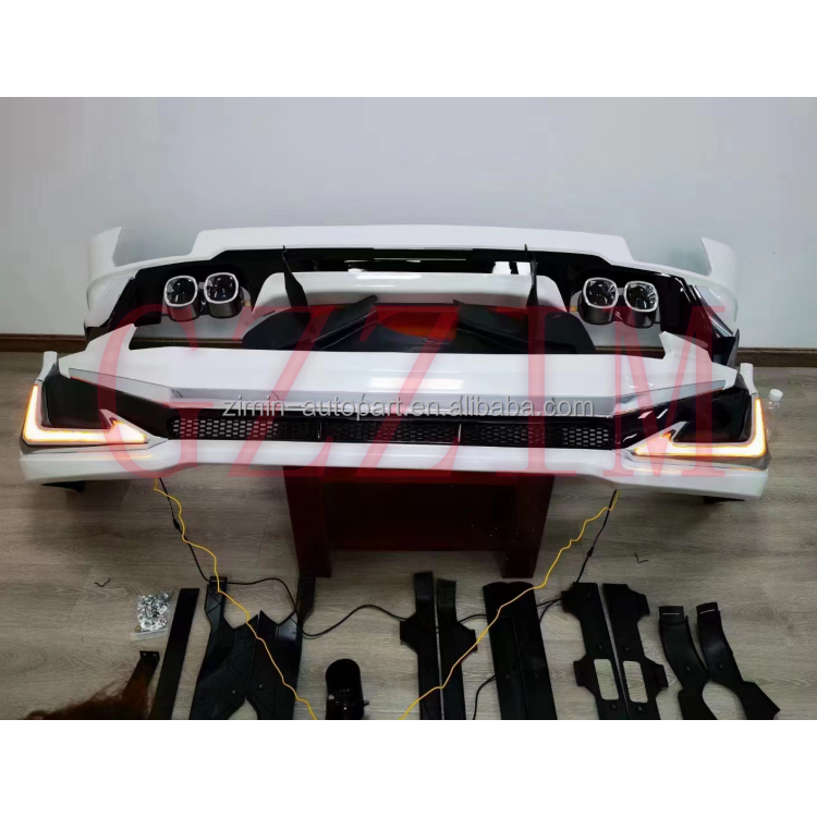 FJ150 Plastic Body Kit For Prado FJ150 2018 Conversion Kit Front Rear Body Kit Black White