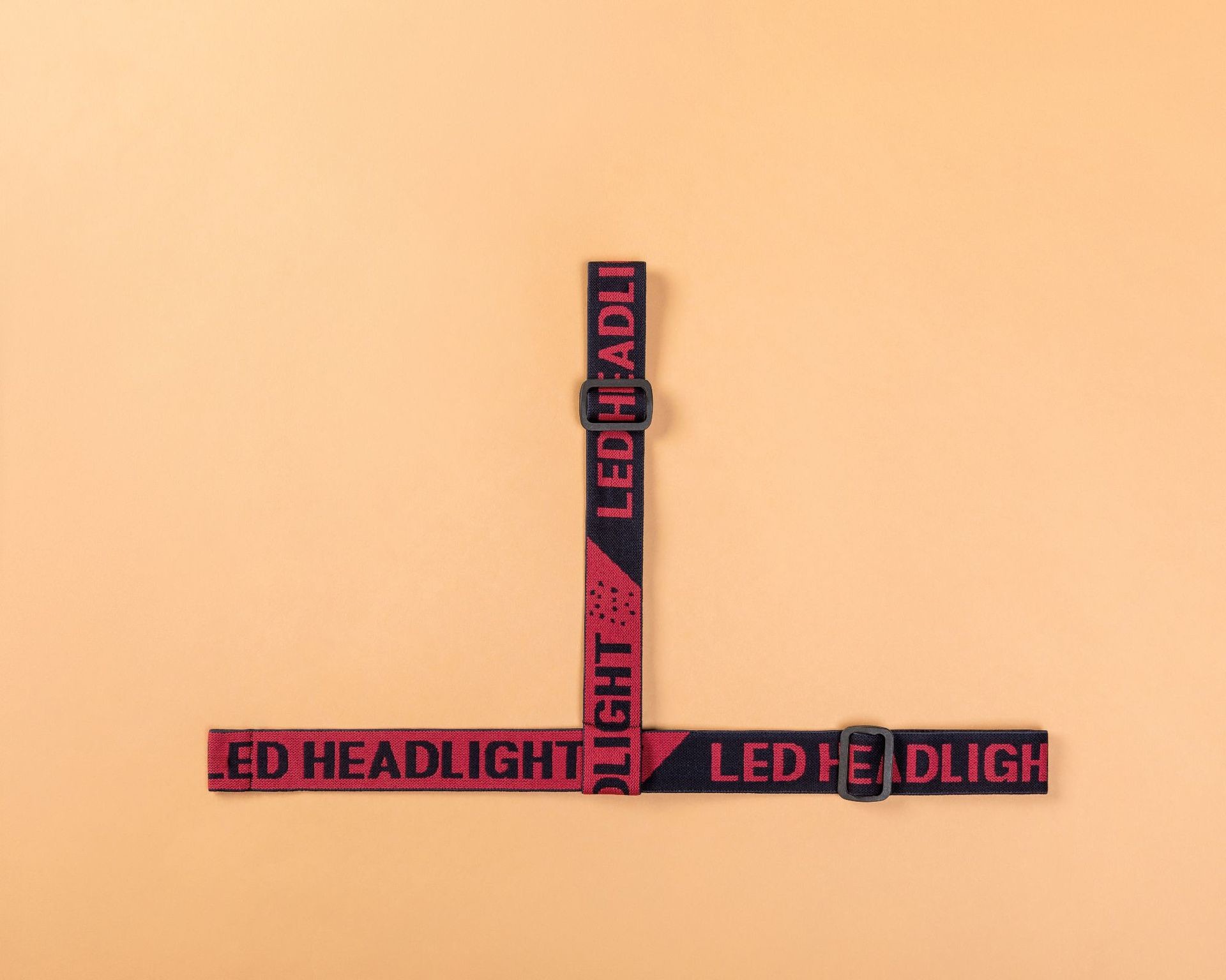 2.5cm Jacquard Elastic Ribbon And Webbing For Head Lamp Head Light And Garment Accessories