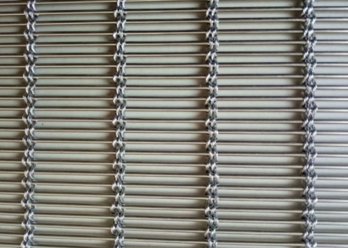 Crimping Weaving Decoration Wire Mesh 50x50 Copper Decorative Mesh