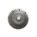 Die Casting Profiles Aluminum Heat Sink Anodized Electronic Heat Sink