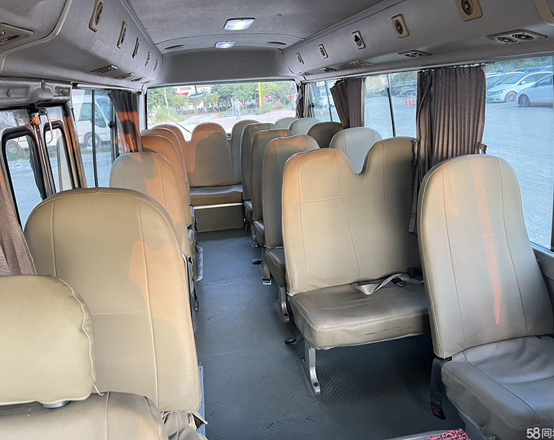 GAC 19seats Used Coaster Bus 6m LHD Euro 3 Diesel Engine 127hp Used Mini Bus