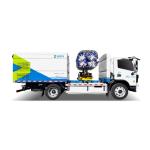Eco Friendly Tunnel Cleaning Truck High Efficiency Guardrail Cleaning Truck