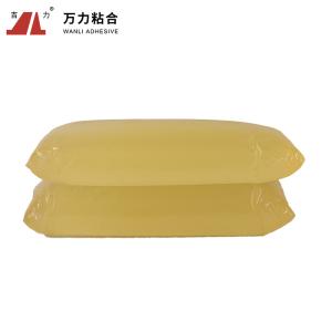 Wholesale TPR Yellow Packaging Hot Melt Adhesive Solid Hot Glue For Polypropylene TPR-204B from china suppliers