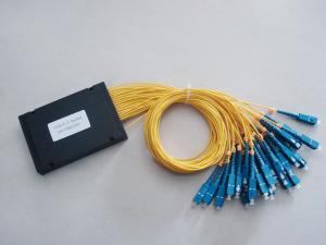 Wholesale Outdoor 2 Way PLC Optical Splitter , Planar Lightwave Circuit Splitter from china suppliers