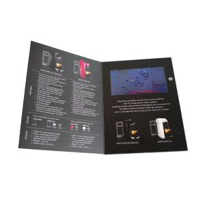 Wholesale Matte Lamination LCD Video Brochure VS Printed Book Makes Your Business More Easy from china suppliers