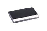 Slim Metal Snap Closure Business Card Holder for Professional Business Cards