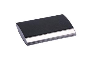 Wholesale 50 Business Card Capacity Snap Closure Name Card Holder Metal / PU For Men And Women from china suppliers