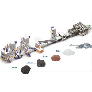 Wholesale Solar Panel Recycling Machine for Metals Recovery Video Outgoing-Inspection Provided from china suppliers