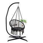 Powder Coated Steel Standing Frame for Hanging Hammock Air Porch Swing Chair