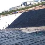 Onsite Inspection Service Outdoor Waterproof Geomembrane 45mil EPDM Rubber Pond