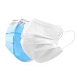 CE FDA Non Woven 3 Ply Disposable Face Mask Protective With Ear Loop
