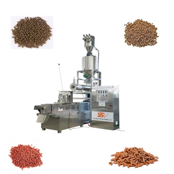 Automotaic ABB Inverter Shrimp Fish Food Machine 500kgh Capacity Feed Production