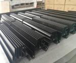 CNC Machined Black Anodized Aluminium Heat Sink Profiles For LED Light