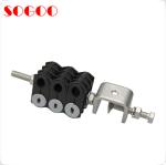 6 ways feeder clamp, fiber optical cable clamp and power cable clamp