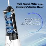 Mouth Jet Teeth Cleaning Professional Portable 400mL Pik Dental Irrigator Oral