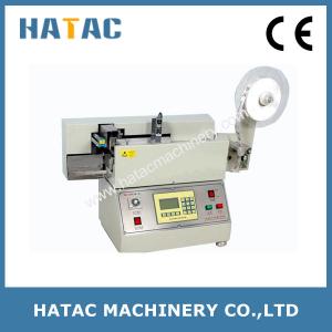 Wholesale Automatic Satin Ribbon Label Cutting Machine,Care Label Slitting Machinery,Paper Slitter Rewinders from china suppliers