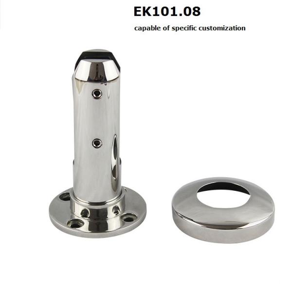 Stainless steel face floor mount fixed spigot Dia48*170mm-EK101.08