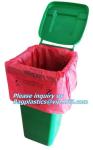 Biodegradable Compostable Garbage Bin Liners, Kitchen Bin Liner Compostable Flat