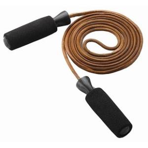 Wholesale Leather Speed Bearing Jump Rope with PP handle-fitness accessories from china suppliers