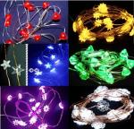 Fresh:Led copper wire string light,white color