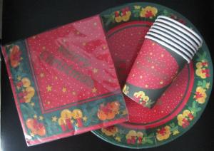 Wholesale Merry Christmas Prinetd paper napkin from china suppliers