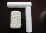 Raw White Ring Spun 100 Polypropylene PP Thread Yarn 0.8g- 1g / m Medical Usages