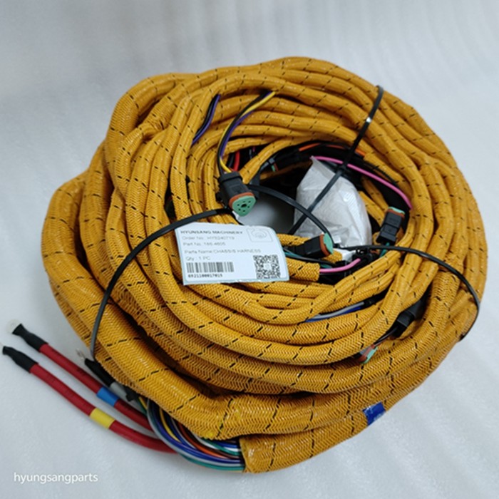 Electrical Parts Chassis Harness 186-4605 1864605 For Excavator 320C