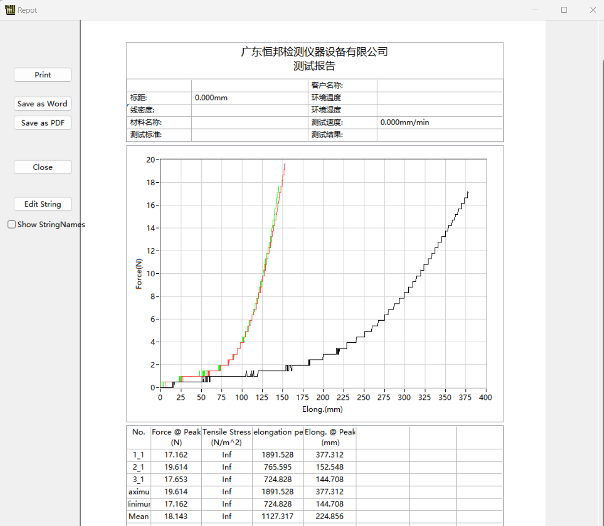 Universal Material Strength Testing Machine Two Column With Touch Screen Control