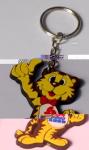 Cartoon Character 2D / 3D Keychains Custom For Decoration ,Any Pantone Color