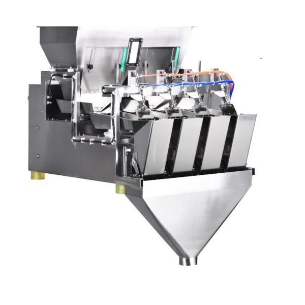 Automatic 2 - 10 Multihead Weigher Packing Machine For Apple Ring / Dates / Pistachio Nut