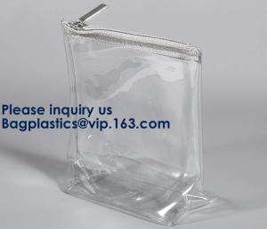 Wholesale Fold Up Cosmetic Bag EVA Pouch OEM Promotional Heat Seal Sewing Zipper,Cosmetic Makeup Toiletry Set Bag Pouch from china suppliers
