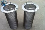 Johnson Cylindrical 0.5mm Slot Wedge Wire Screen Tube For Chemical Industry