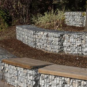 Wholesale Welded Gabion Rock Wall Garden Landscaping Decorative Retaining Wall Zinc Coated CE ISO from china suppliers