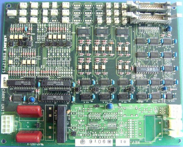 Professional Juki Feeder Printed Circuit Board REV CARRY UNIT E8612715 For SMT