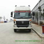 FOTON Auman 8x4 Oil Transport Tanker Truck For Gasoline / Petrol / Diesel