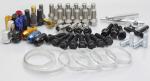32MM M14x1.5 Black Aluminum Lug Nut for PORSCHE