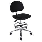 Adjustable Industrial Anti Static Chairs Lab Custom PU Leather Chairs For
