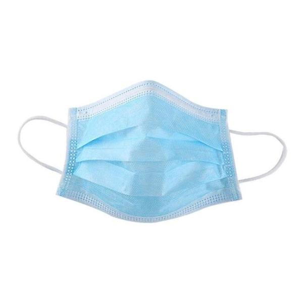 Biodegradable Disposable 3 Ply Face Mask , Disposable Mouth Mask Gardening Non