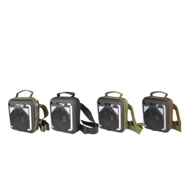 CH-M40 Waistband Bluetooth Speaker can automatically store 50 radio stations, using built-in high-sensitivity