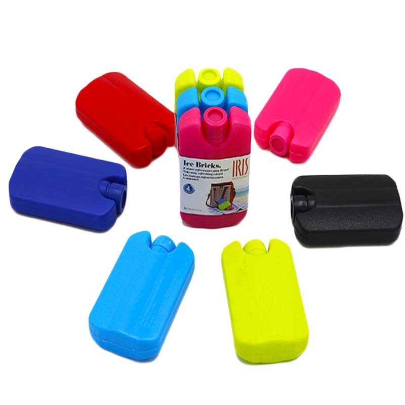 HDPE Small Ice Blocks Freezer Hard Shell 150MLCooling Gel Liquild For Food Frozen