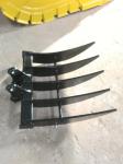 Customization Excavator Brush Rake SY75 SY85 SY115