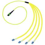 G657A2 OM4 MTP MPO LC Fiber Breakout Cable for CATV