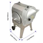 Stainless Steel Professional Vegetable Cutter With 1.5kw Power For Commercial