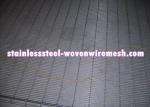 Bright Stainless Steel Woven Wire Mesh With Cable Wire for Decoration