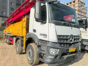 Wholesale 360° Rotation Angle Used Concrete Pump Truck for Your Construction Needs and Max Vertical Reach of 56m from china suppliers
