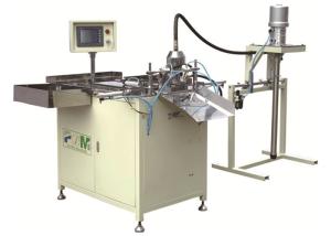 Wholesale Full-Auto End Caps 2N PVC Dispensing Machine Oil Filter Making Machine from china suppliers
