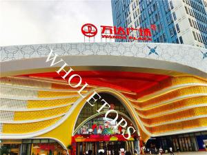 Wholesale 1.5MM To 8.0MM Laser Cut Decorative Metal Panels For Shopping Mall from china suppliers