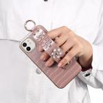 Customized LG Phone Cases Pu Leather Shockproof Lanyard Strap