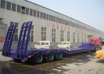 Mechanical Tri Axle 40Ton 40Ft Container Semi Trailer